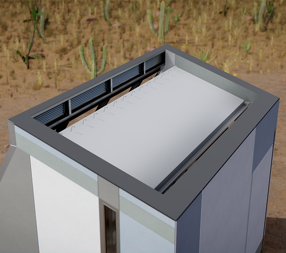 Passive solar greenhouse home